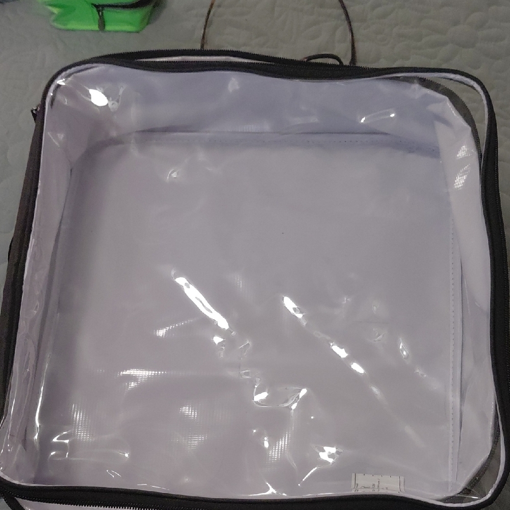 Lug Clear Travel Organizer - Black Trim